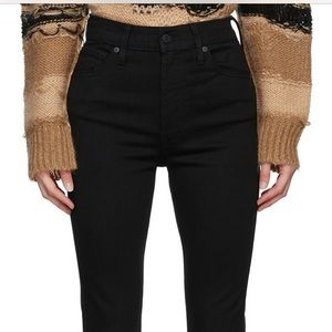 Levi’s black Mile High Super Skinny Jeans